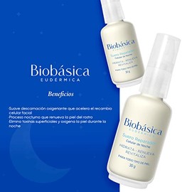 Suero reparador celular de noche | Renovación celular | Revitalización Oxigenante | Hidratación Intensa