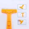 Ditran Razor Blade Scraper - 4" T Shape Scraper Tool