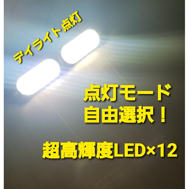 Super Bright LED Strobe Light, Strobe Flash, Daylight, 12 LED,