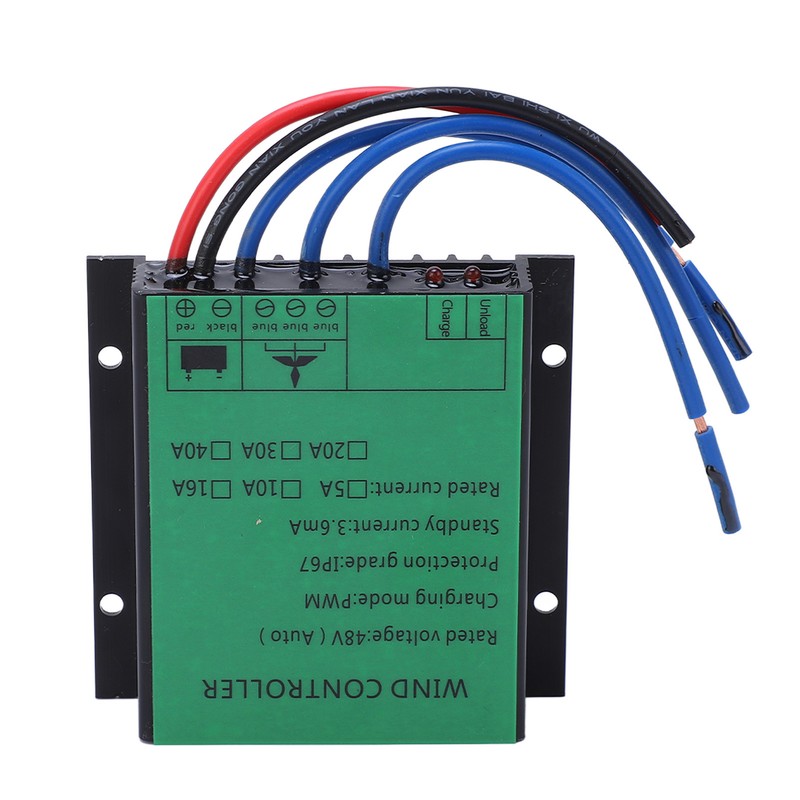 Wind Turbine Generator Controller 1000W Efficient PWM Charging IP67 LED