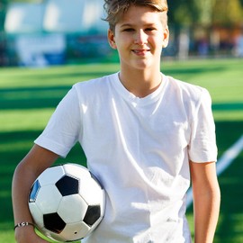 FANCIBAND Football Gifts Boys Bracelet Son, Football Children's Leather Bracelet Football Gifts for Boys Gifts Birthday Boy Courage Gift Boy from Mum Dad, Leather Stainless Steel, Not applicable