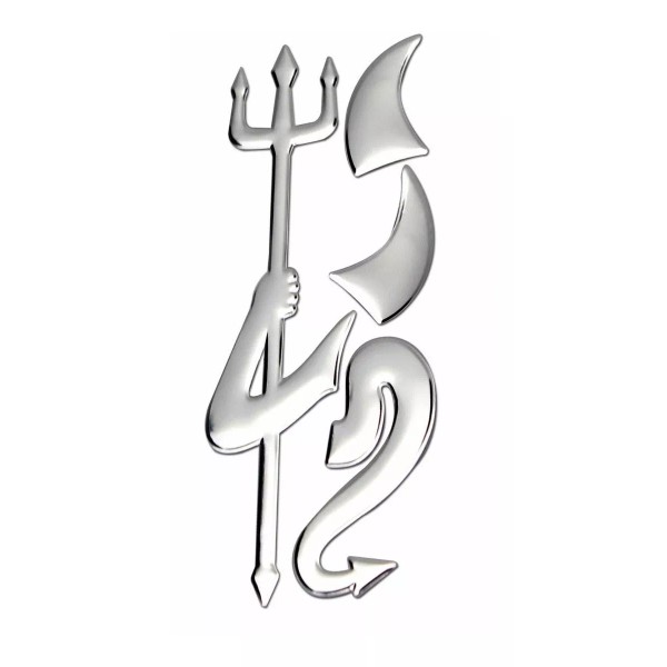 Corp.Res Electronics Stickers Calcomanias 3d Demon Diablo Diablito Auto Universal