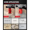DAYDOOR Diamond Hole Saw Kit, 8-Piece Tile Hole Saw Kit