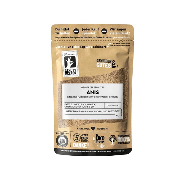 Bremer Gewürzhandel Aniseed Ground Intense Aroma for Cooking and Baking,