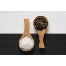 Hickory Smoked Butcher Ground Tellicherry Peppercorns - Gourmet Sea Salt Premium Chef Seasoning Grill, Stove, Table - The Perfect Taste; All Natural Gluten Free No MSG, Madison Park Foods 2.8 Ounce