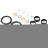 Terisass Fuel Injector Seal Kit Rubber Washer O-Ring Injector Seal