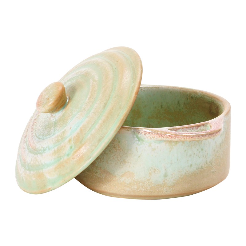 Creative Co-Op, Reactive Glaze, (Each One Will Vary) Mini Stoneware
