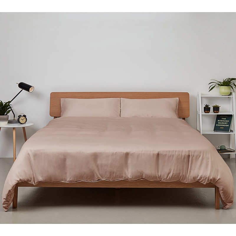 Panda 100% Bamboo Pillowcases (Vintage Pink - 50 x 75