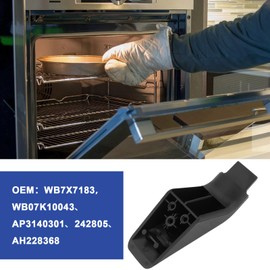 Be In Your Mind Pack of 2 End Caps for Oven Handles Replacement Part: WB7X7183 WB07K10043 AP3140301 242805 AH228368 AP2019449 EA256613 Compatible with GE Compatible with Hotpoint