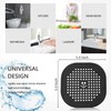 2 Pack Drain Hair Catcher Silicone Drain Protector Hair Stopper
