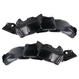 TRQ Inner Fender Liner Set Compatible with 2006-2007 Toyota Highlander TO1250113 TO1251115