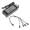 CCTV Charger 12V 6A 72W AC Power Supply 4 Way