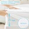Waterproof Mattress Protector Full Size, Noiseless Bed Mattress Cover, Soft
