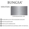 Bungsa Women's Creole Earrings Classic Rainbow 2 mm Stainless Steel,
