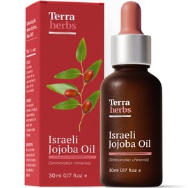 Jojoba Oil - 100% PURE Unrefined Jojoba Oil for Face, Organic Jojoba Oil for Hair, Hydrates, Fights Blemishes and Regulates Sebum Production Jojoba Oil for Skin, Cold-Pressed Jojoba Oil Organic