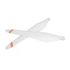 1 Pair Drone Propellers White Carbon Low Noise Powerful Traction