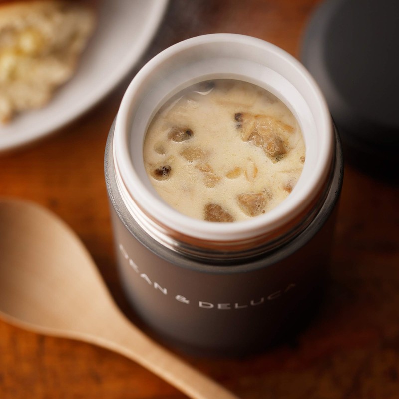 DEAN & DELUCA Soup Pot Charcoal Gray, 10.1 fl oz