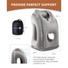 Sunany Inflatable Neck Pillow with Perfect 45° Angle Design for