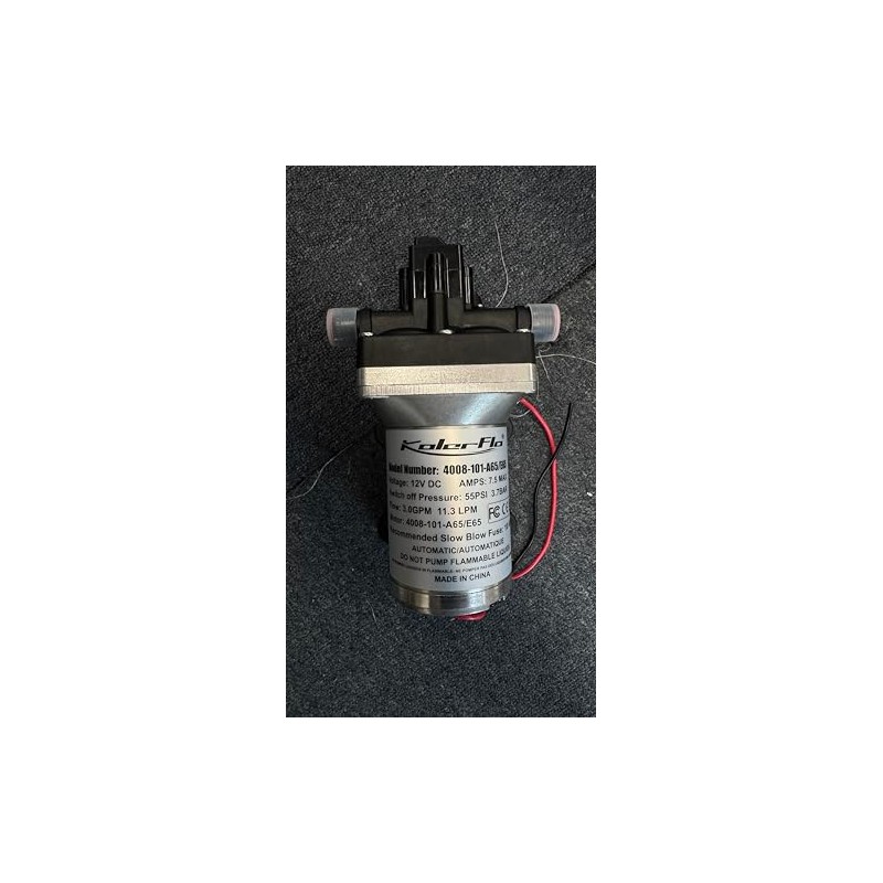 RV Water Pump 4008-101-A65/E65 3.0GPM 55PSI 12v DC Revolution Water