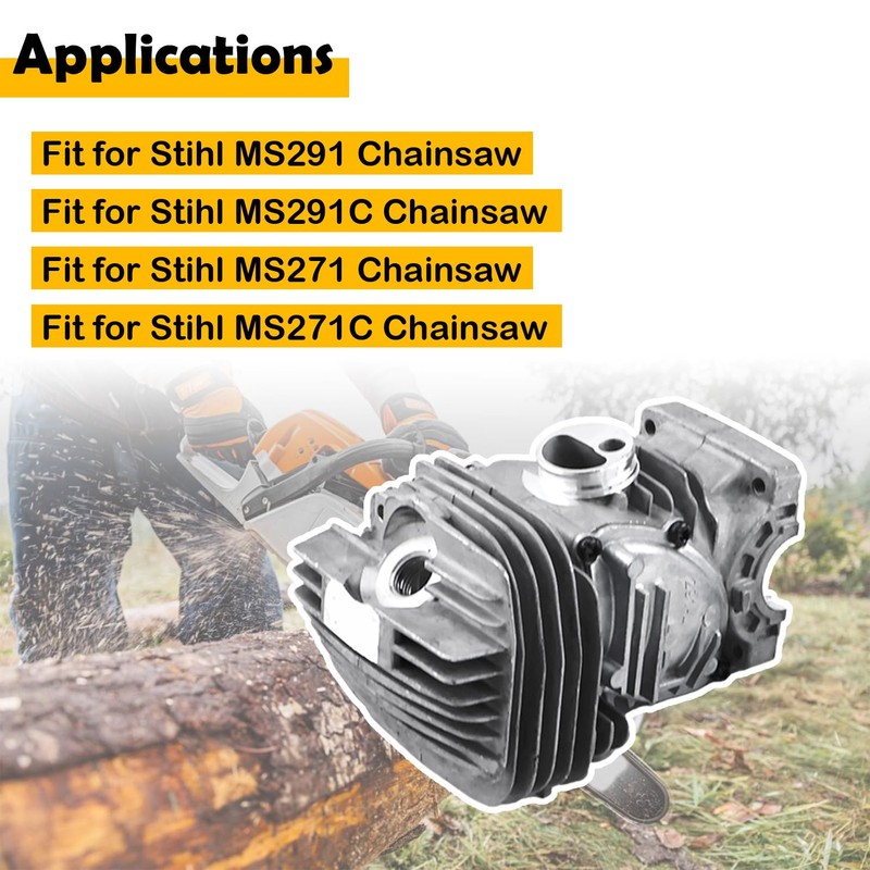 Etersec 1141 020 1206 47mm Big Bore Cylinder Piston Kit