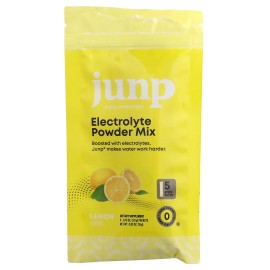 JUNP Hydration Electrolyte Powder Mix, Lemon, 5 Stick Packs, 0.13 oz (3.6 g) Each