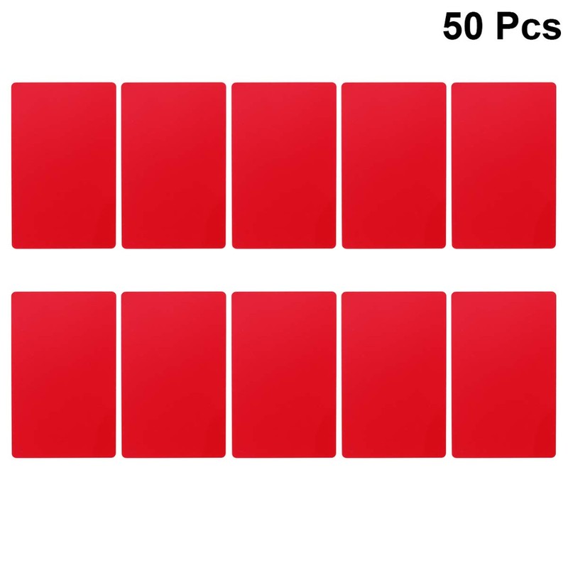 Aluminium Business Card Blank Anodised Plaque Plate Thin for Engraving