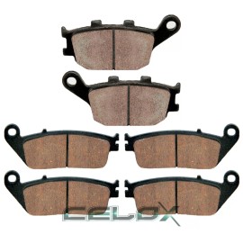 Celox Front Rear Brake Pads for Honda VTX1300C 2004 2005 2006 2007 2008 2009