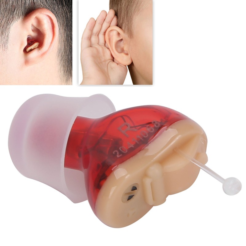 Wireless Hearing Aids Mini InEar Type Ear Sound Amplifier Elder