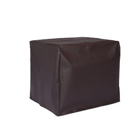 Printer Cover Compatible with xTool P2S and xTool P2 55W Desktop CO2 Laser Cutters WITH RAISER BASE INCLUDED, Brown PADDED and Waterproof Cover WITH OPENING IN THE BACK FOR THE EXHAUST PIPE