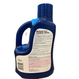 BioGuard Pool Complete Weekly 3L, 3-in-1 High-Intensity Clarifier & Cleaner, Prevents Waterline Buildup, Removes Phosphates, Keeps Water Clear