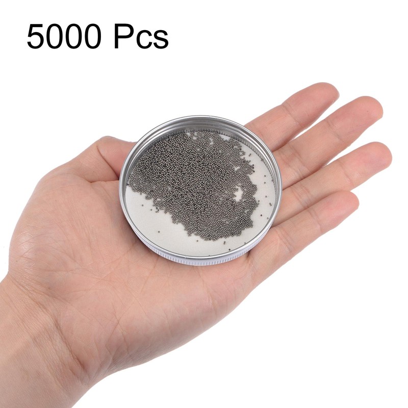sourcing map 5000pcs 0.8mm Carbon Steel Bearing Balls G1000 Precision