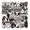Blanco Y Negro Aesthetic Gótico 50 Calcomanias Stickers Pvc