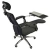 Ergonomic Laptop Keyboard Mouse Chair Stand Mount Holder Installed to