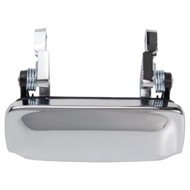 TRQ Exterior Door Handle Chrome Compatible with 2001-2011 Ford Ranger 2001-2009 Mazda B2300 1999-2001 B2500 1999-2007 B3000 1999-2009 B4000