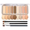 9 Colors Matte Eyeshadow Palette,Brown Nude Eye Shadows Palette,Neutral High