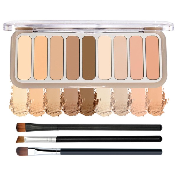 9 Colors Matte Eyeshadow Palette,Brown Nude Eye Shadows Palette,Neutral High