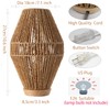 Boho Table Lamps for Bedroom & Living Room - Small