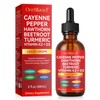 Cayenne Pepper Liquid Drops 60ml | 9-in-1 Liquid Supplement |