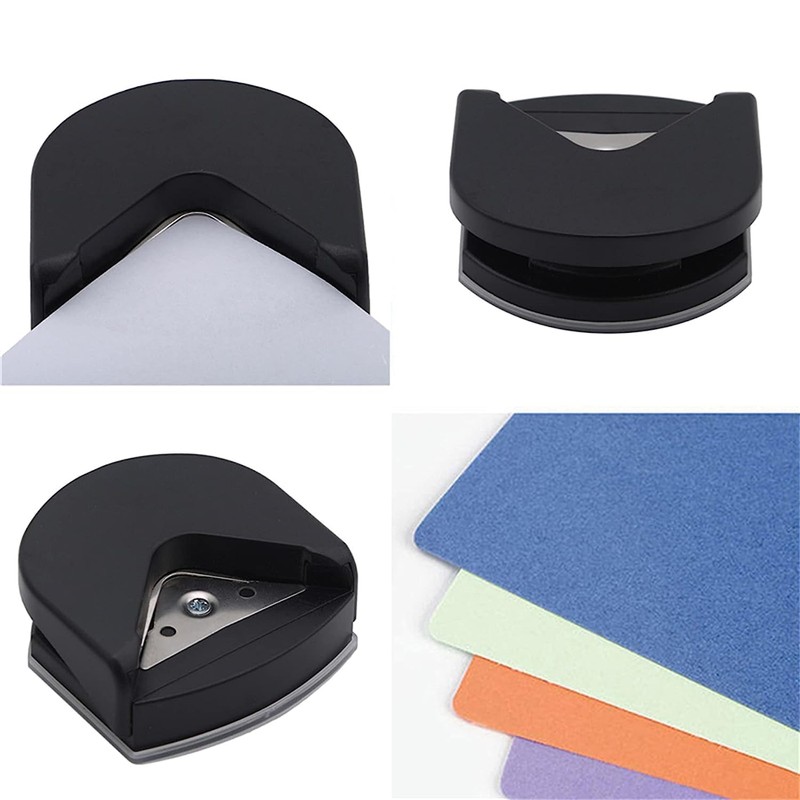 Black 4mm Radius Corner Rounder Punch Paper Corner Rounder Paper