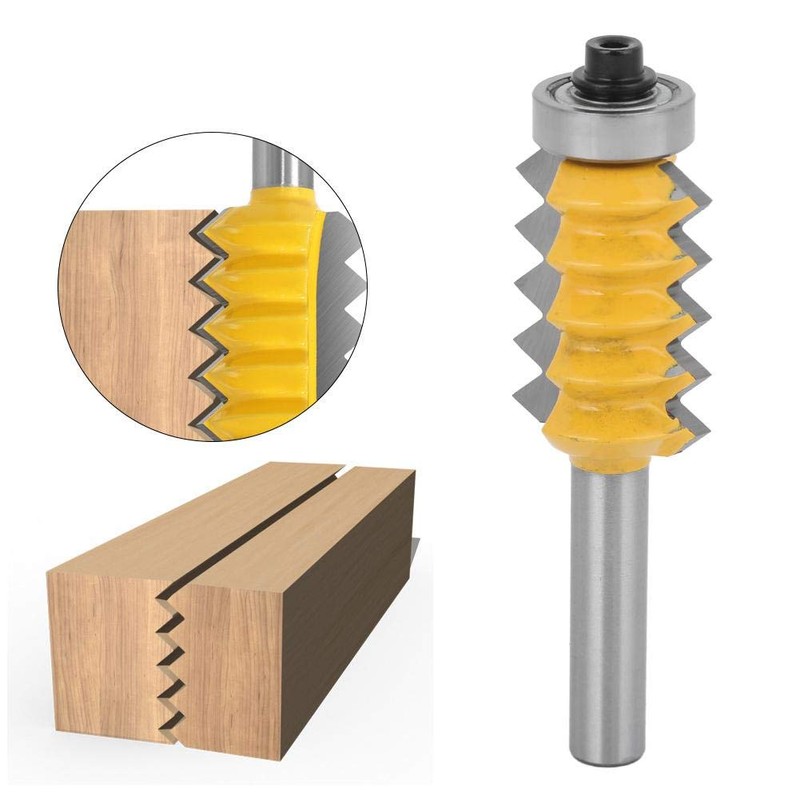 8 Shank Milling Cutter, Cord Shaft Wood Cutter Carbide Milling