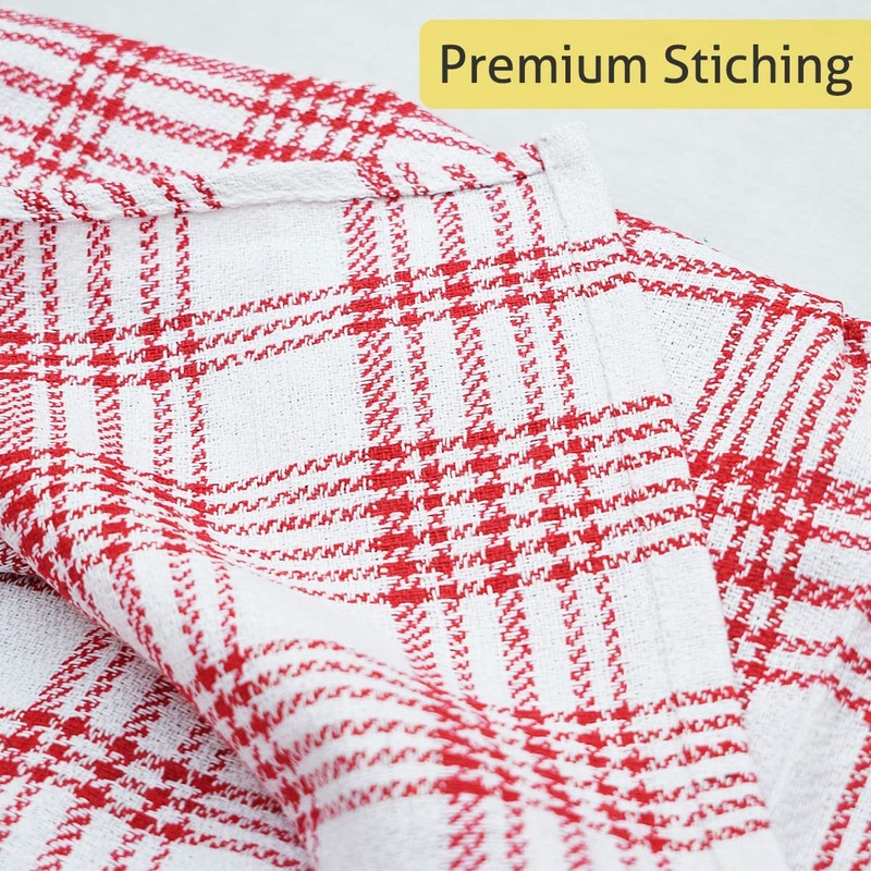 Pro Blazes 100% Natural Cotton Kitchen Towels - Pack of