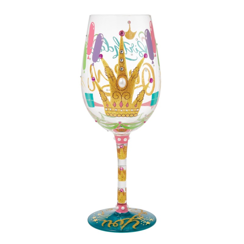 Lolita Birthday Queen Wg Drinking Glasses