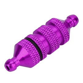 RC Car Fuel Filter Upgrade Parts Oil Filter Lightweight RC 1:8 / 1:10 Oil Fuel Model Replacement Easy to Install and Disassemble (Purple)