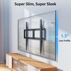 MOUNTUP Fixed TV Wall Mount for Most 55-120" TVs, Heavy