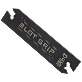 Dorian Tool SGIH Slot Grip Positive Stop Cut-Off Blade for SGT(N/R/L)-4 Inserts, 4-21/64" Length, 1-1/64" Height, 5/32" Thick