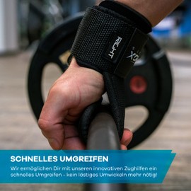 Netrox Sports® - Soft Grips Professional Lifting Straps for Bodybuilding, Weightlifting, Strength Training & Fitness - Specially Designed for Medium Weights - Extra Strong Lifting Straps for Women &