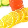 12Pcs Fake Lemon Slices Artificial - Fruit Party Decorations Fake