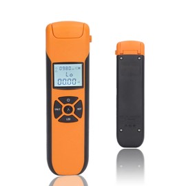 Medidor De Potencia óptica, 2 En 1 Mini Medidor De Potencia De 70 a + 10dbm, Medidor De Potencia óptica Recargable, 7 Longitudes De Onda