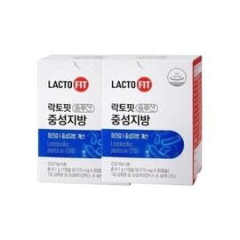 Chong Kun Dang Health Lacto Fit Solution Neutral Fat 30 Capsules 2 Boxes / 종근당건강 락토핏 솔루션 중성지방 30캡슐 2박스