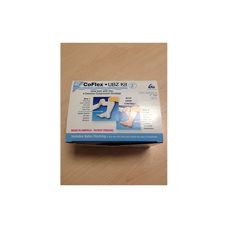 'CoFlex UBZ Kit, Unna Boot With Zinc and Cohesive Compression